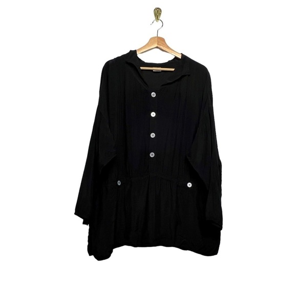 CP Shades Tops - CP SHADES Tunic Top Black M